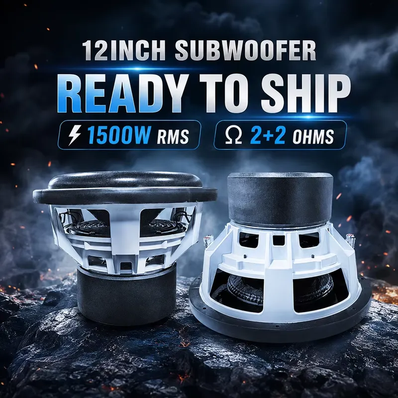 Car Subwoofer 12 Inch 1500W - GRANVOZ 1500W 12 Inch Subwoofer Car