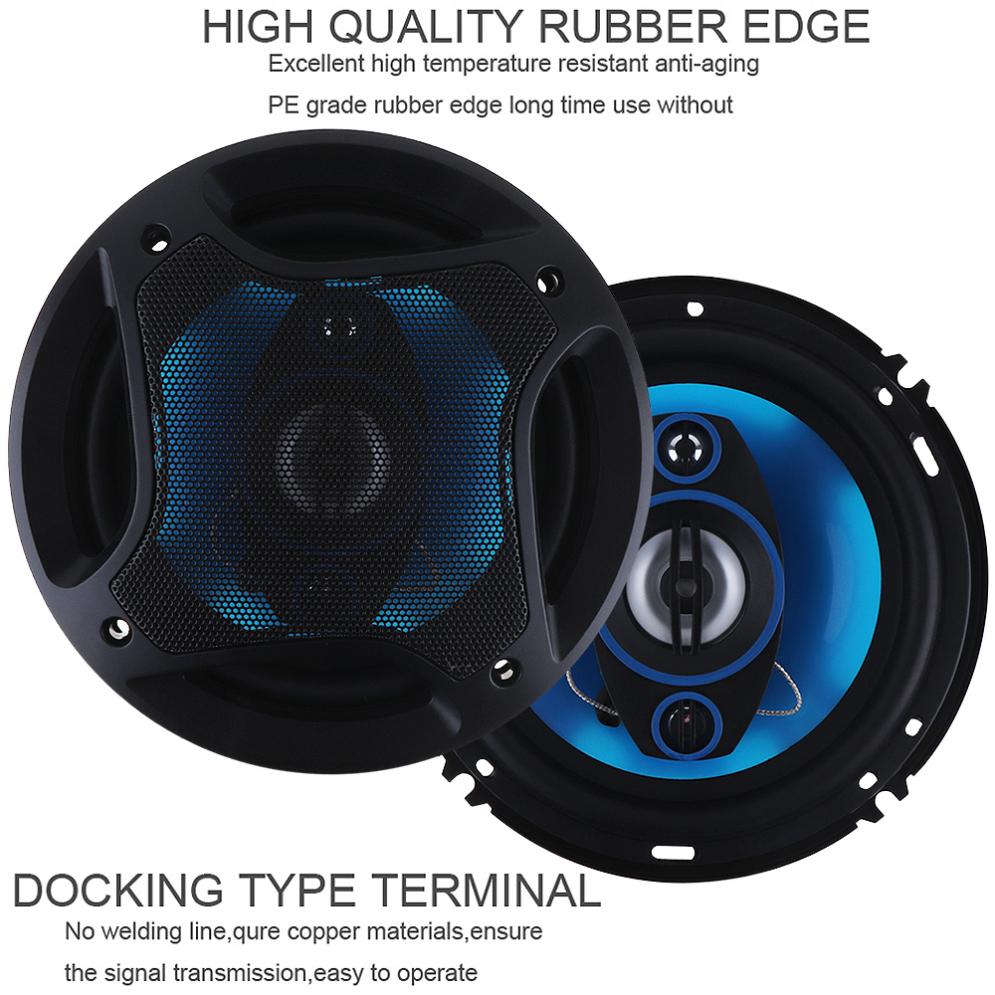 2pcs 6.5 Inch 180W 12V Car Coa - Car Audio Component Speaker 6.5 recension och pris