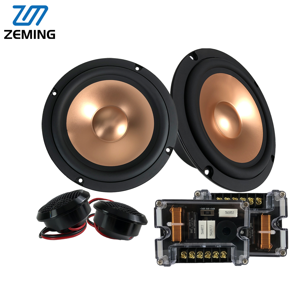 2-way 6.5inch Car Audio Compon - Car Audio Tweeter Silk Dome recension och pris