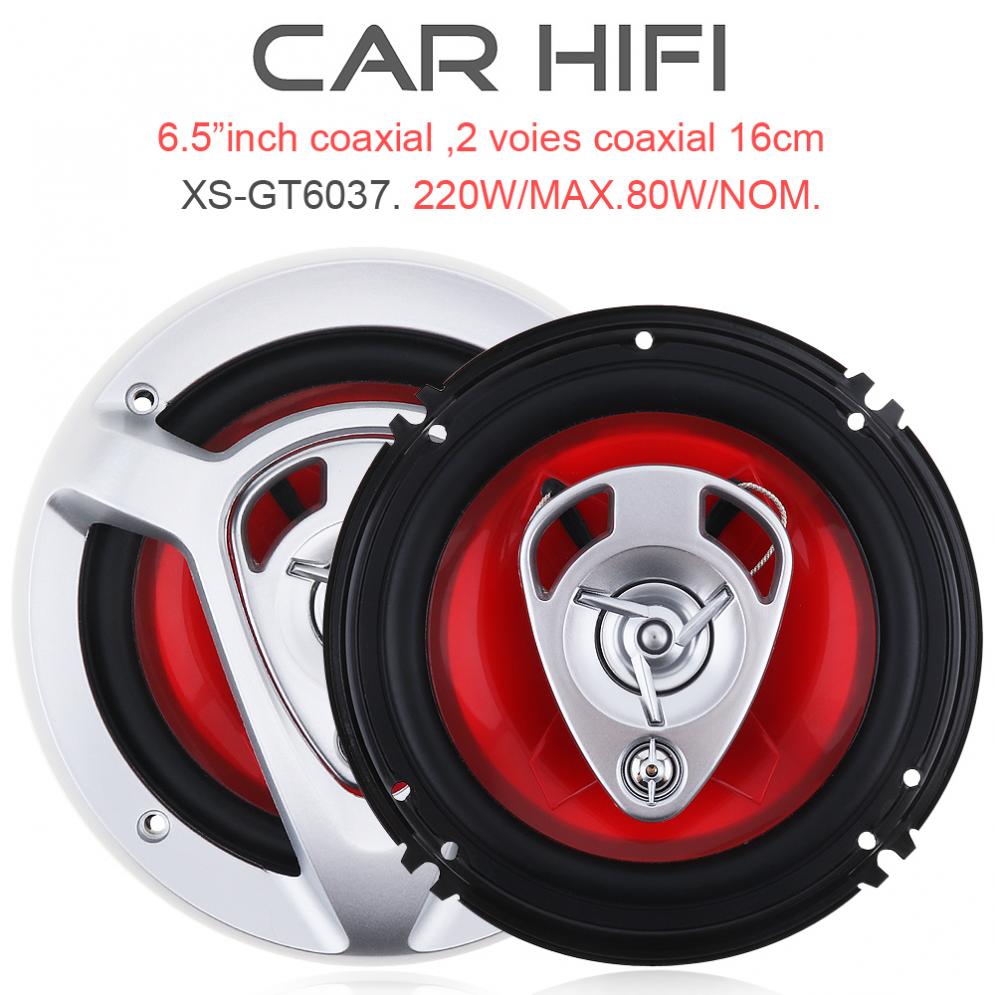 2pcs 220W 6.5 Inch Car HiFi Co - Car Audio Component Speaker 6.5 recension och pris