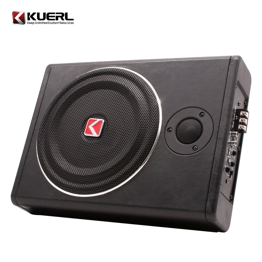 Portable 12v Mini High Power U - Under Seat Subwoofer Slim 8 Inch recension och pris