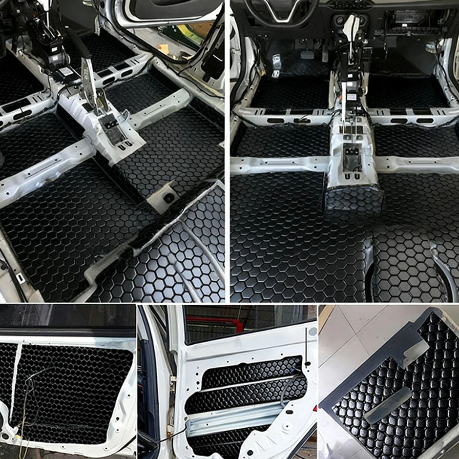 QXNY SelfAdhesive ButylRubber  - Car Audio Sound Deadening Mat recension och pris