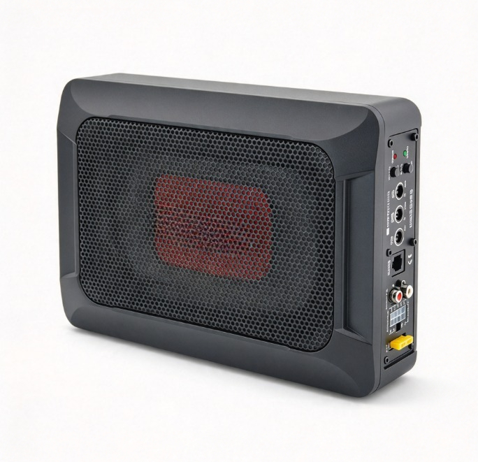 NBF618S Active Under Seat Subw - Under Seat Subwoofer Slim 8 Inch recension och pris