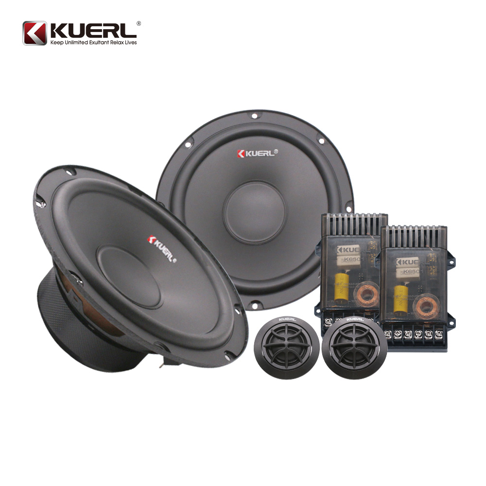 Kuerl Professional 2-Way 6.5in - Car Audio Tweeter Silk Dome recension och pris