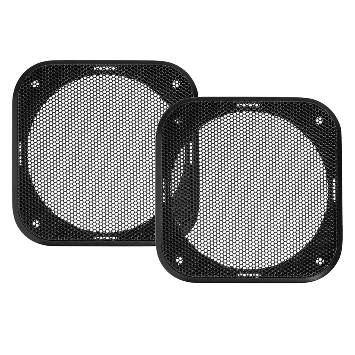 2pcs 4-Inch Square Speaker Gri - Car Subwoofer Grill Protector recension och pris