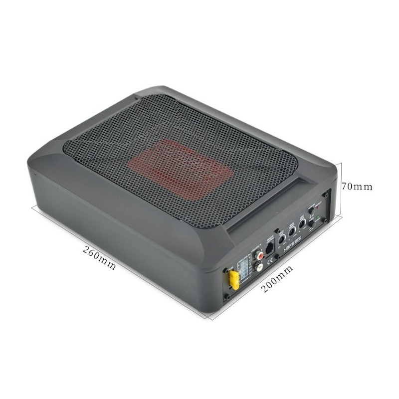 8 Inch Slim Under‑Seat Active  - Under Seat Subwoofer Slim 8 Inch recension och pris
