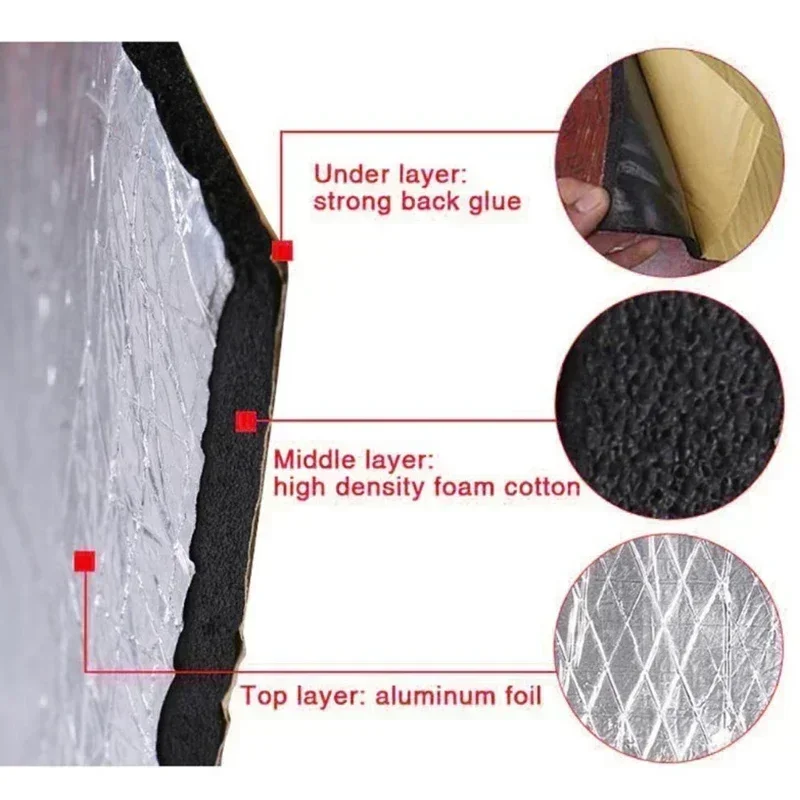 Car Sound Deadening Mat 5mm 10 - Car Audio Sound Deadening Mat recension och pris