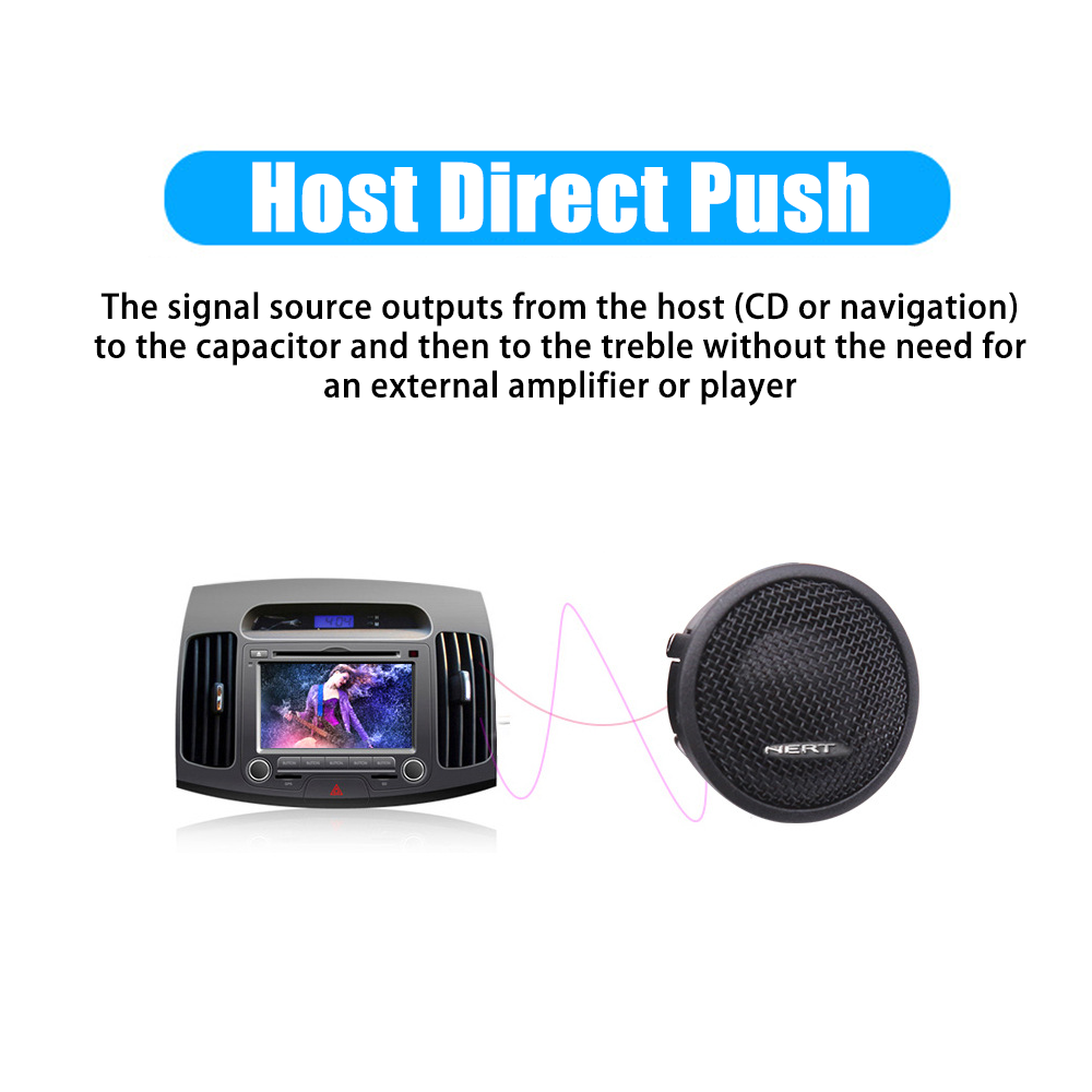 HT25 Loudspeaker Car Audio Twe - Car Audio Tweeter Silk Dome recension och pris