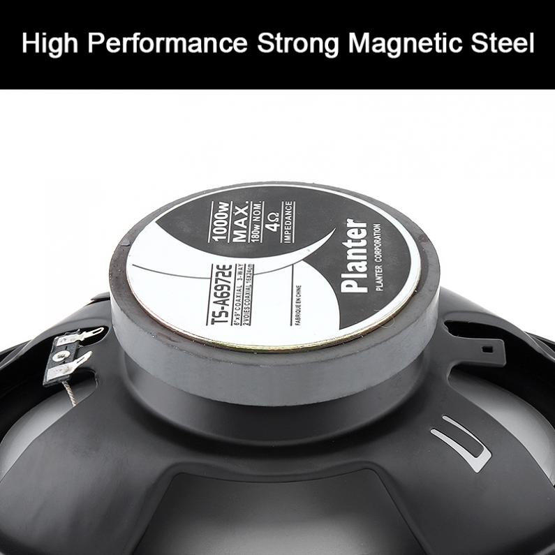 2pcs 6x9 Inch 12V1000W 3 Way C - Car Coaxial Speaker 6X9 3 Way recension och pris