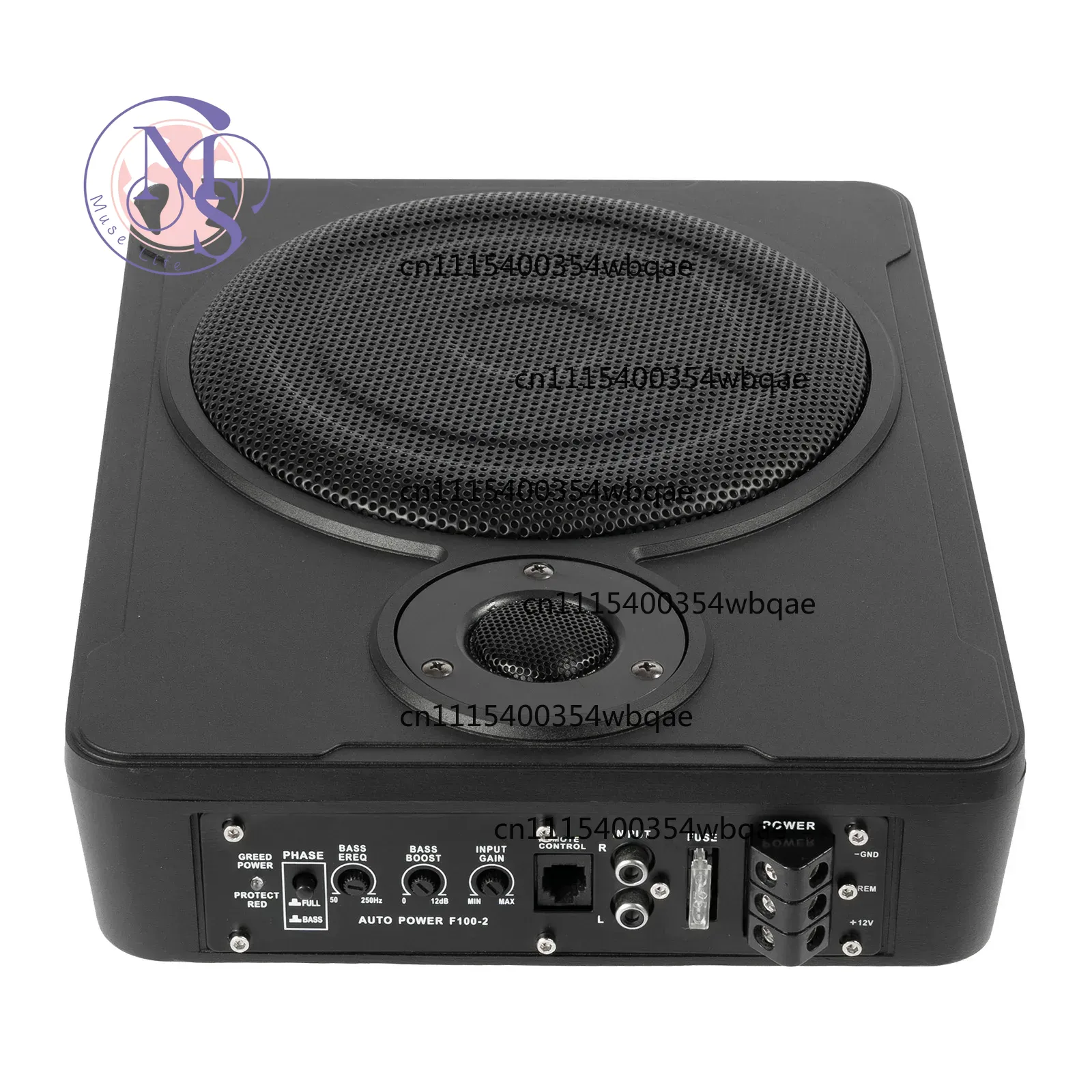 ZOCI-FOR-8Inch Ultra Slim Car  - Under Seat Subwoofer Slim 8 Inch recension och pris