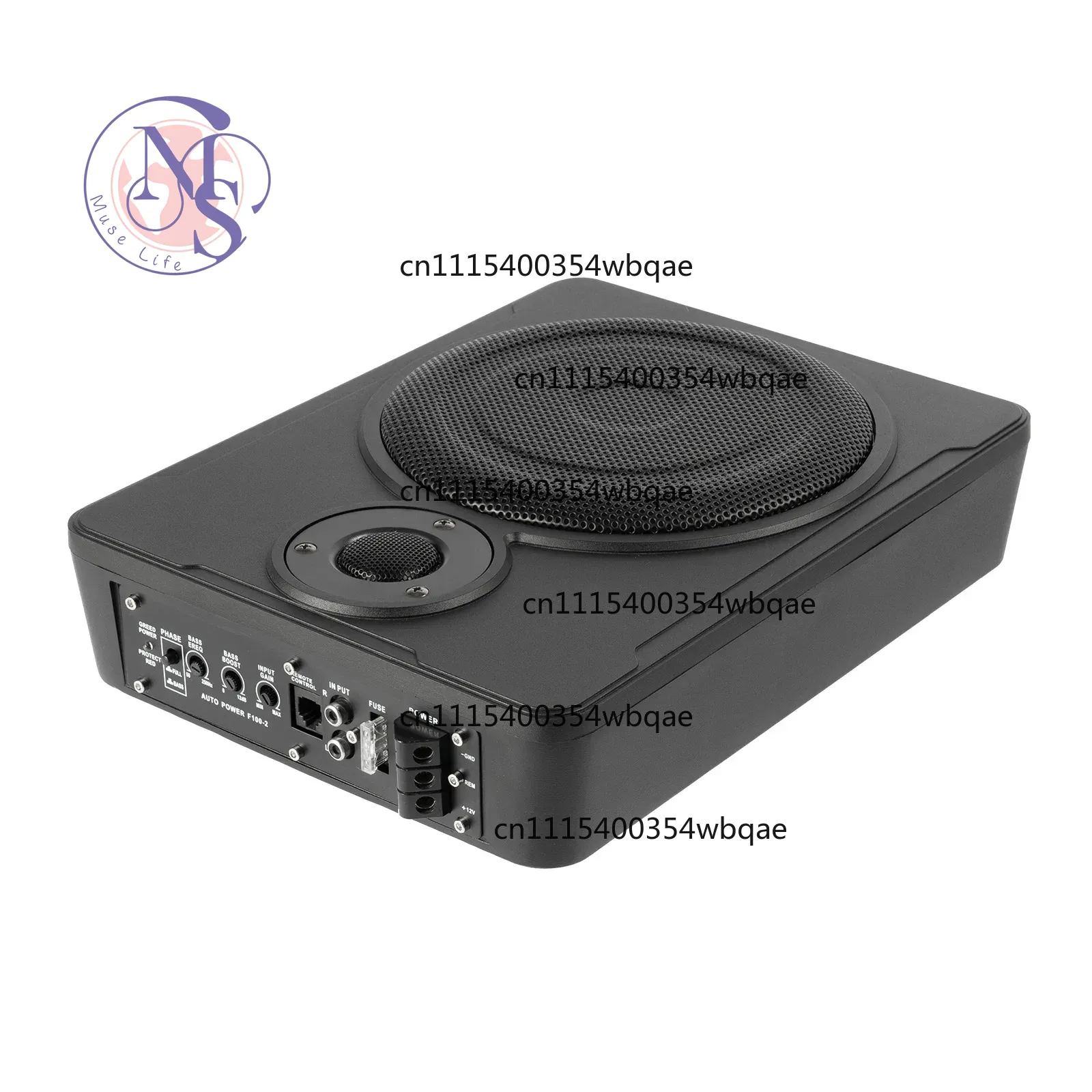 ZOCI-FOR-8Inch Ultra Slim Car  - Under Seat Subwoofer Slim 8 Inch recension och pris