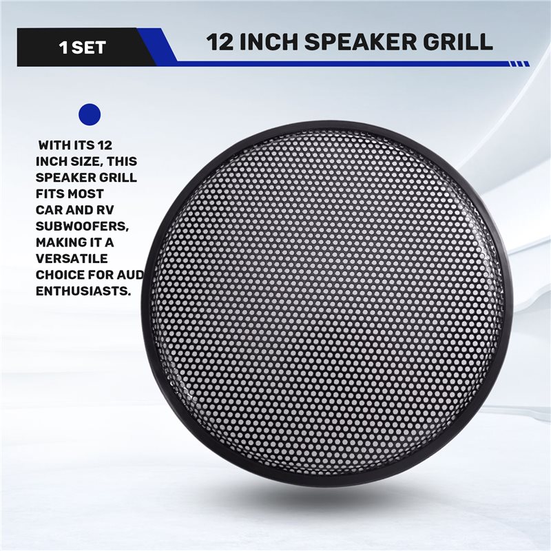 Iron Speaker Grill 12 Inch Sub - Car Subwoofer Grill Protector recension och pris