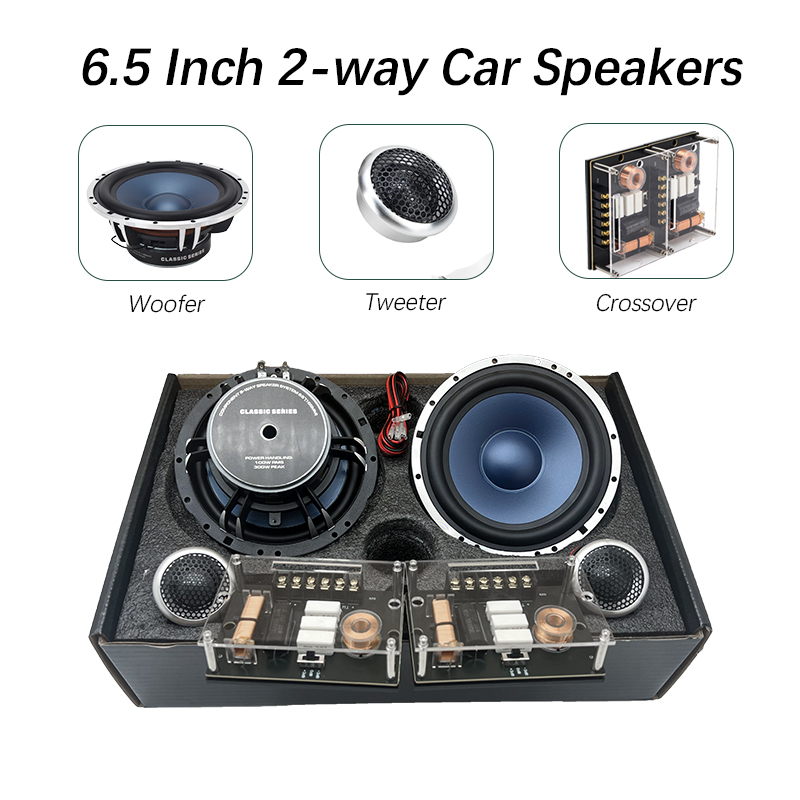 Zeming Audio 6.5 Inch PP Cone  - Car Audio Component Speaker 6.5 recension och pris