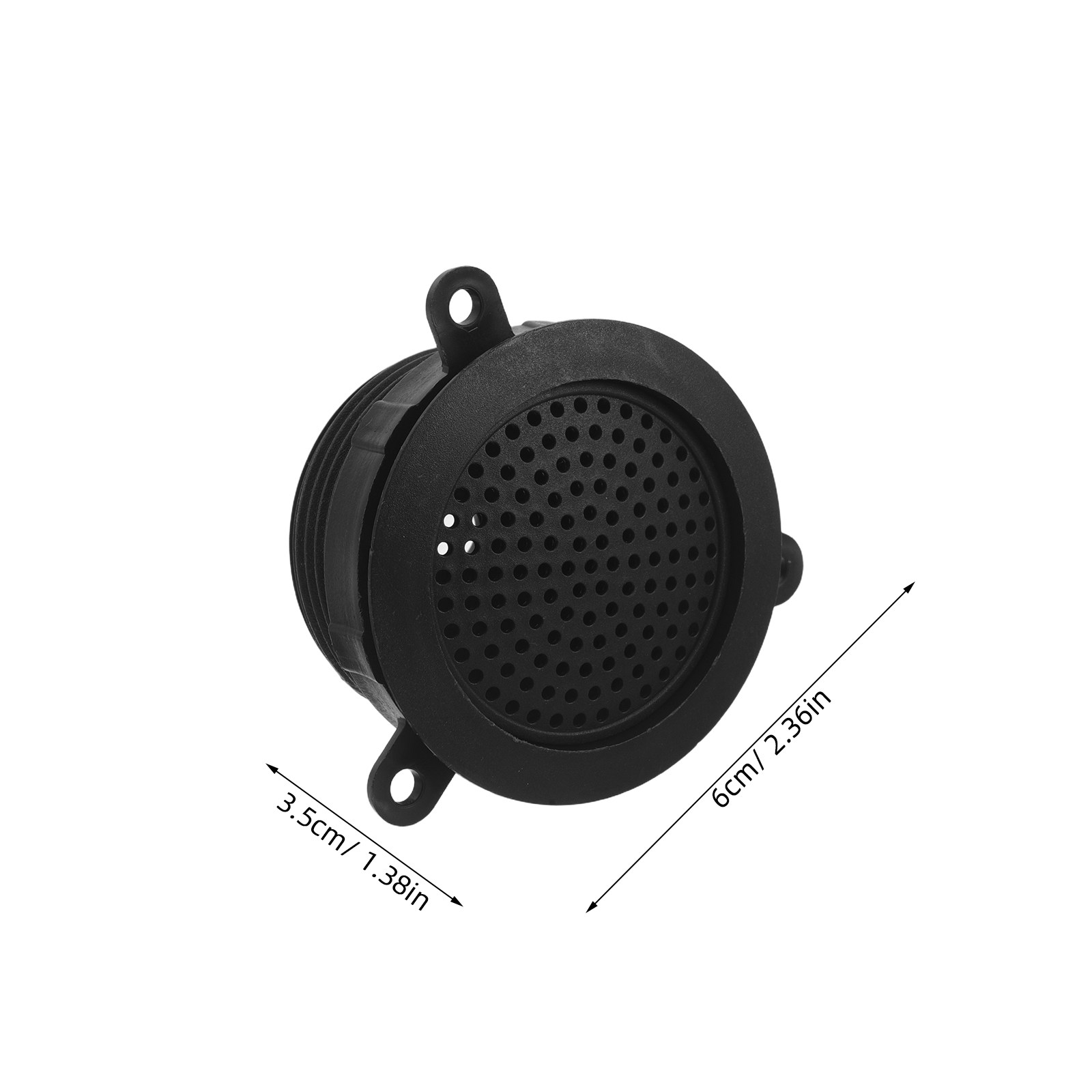 1.5 Round Circle Decorative Sp - Car Subwoofer Grill Protector recension och pris