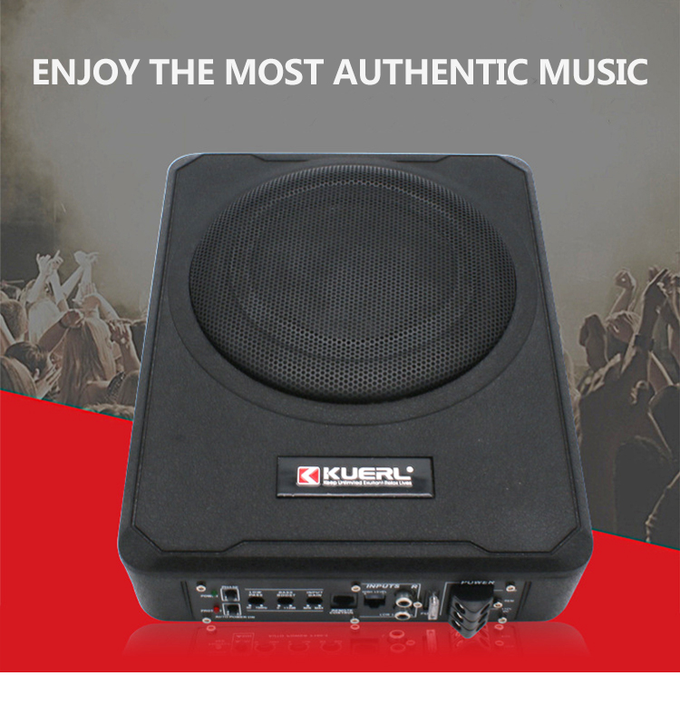 Guangzhou Factory Wholesale Su - Under Seat Subwoofer Slim 8 Inch recension och pris