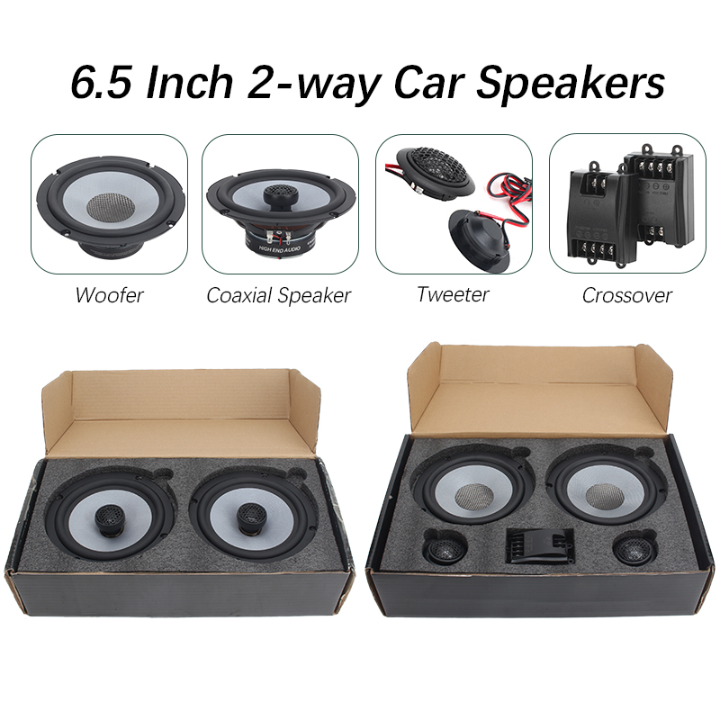 Zeming YS-65202 RMS 60W*2 Car  - Car Audio Component Speaker 6.5 recension och pris