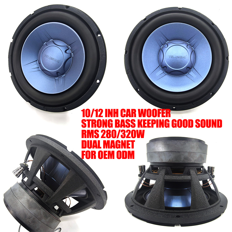 Factory Wholesale Strong Bass  - Car Audio Subwoofer 10 Inch Dvc recension och pris